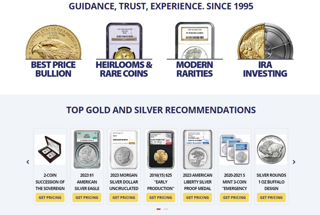 International Precious Metals products