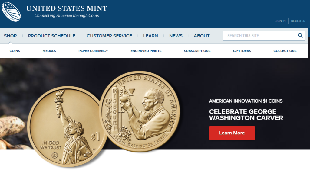 United States Mint gold 