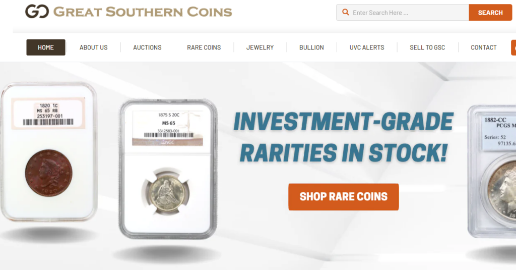 Great Southern Coins products