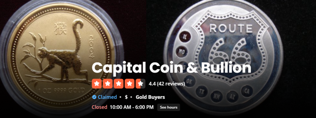 Capital Coin and Bullion reviews