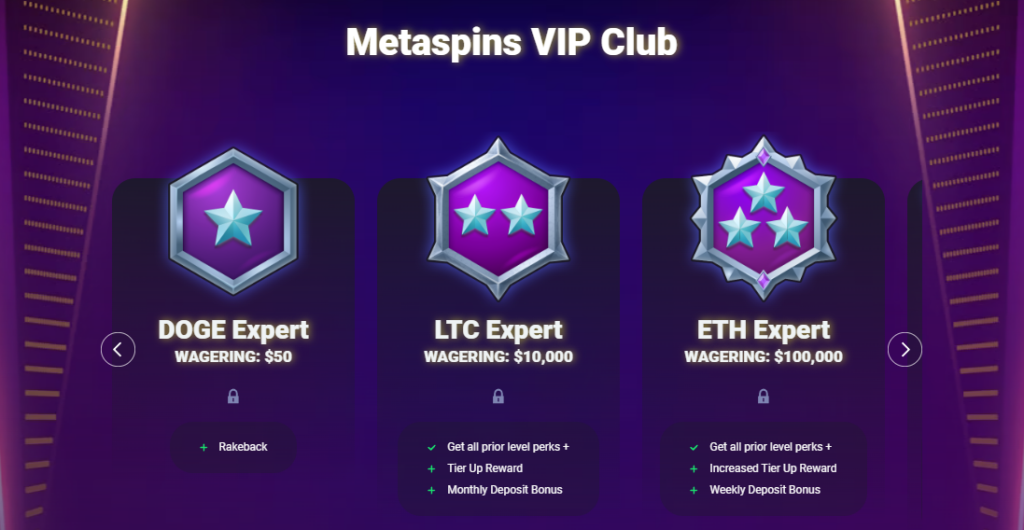 Metaspins casino review and games