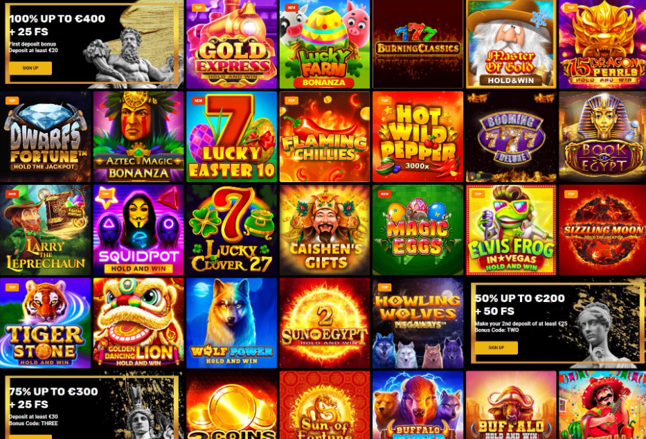 Olympia casino games