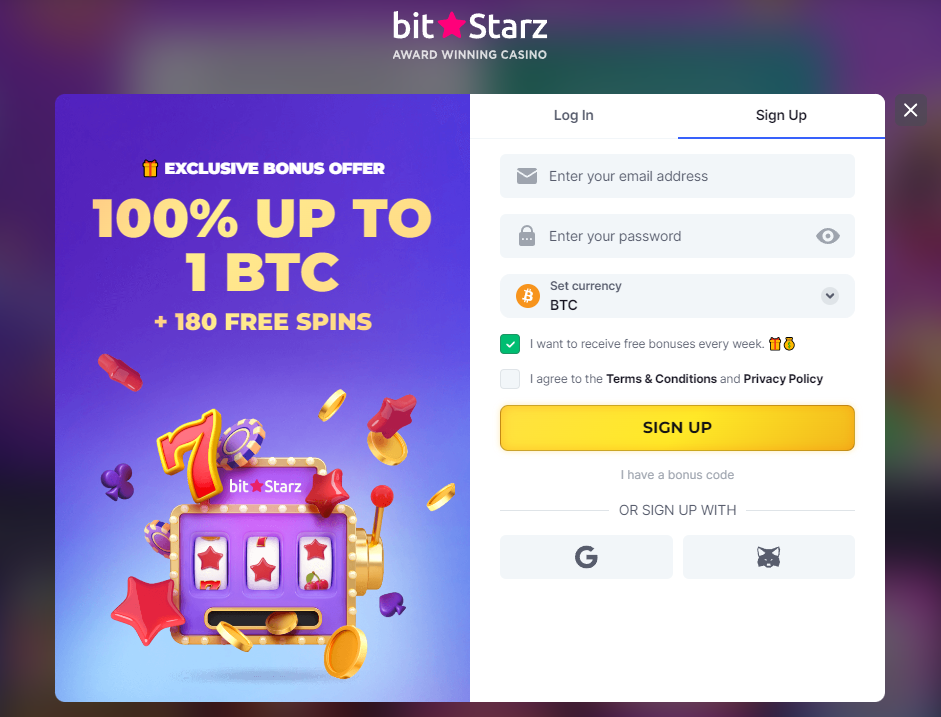 BitStarz Casino bonus